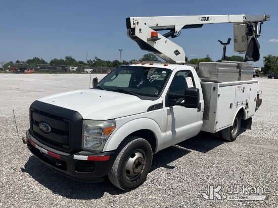 (Verona, KY) Versalift -, Telescopic Non-Insulated Bucket Truck mounted behind cab on 2013 Ford F-35