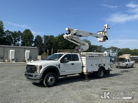(China Grove, NC) Altec AT41MH, Articulating & Telescopic Material Handling Bucket Truck mounted beh