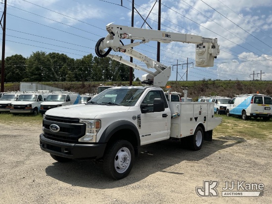 (Florence, SC) Altec AT40G, Articulating & Telescopic Bucket Truck mounted behind cab on 2020 Ford F