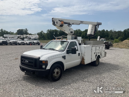 (Verona, KY) Versalift -, Telescopic Non-Insulated Bucket Truck mounted behind cab on 2008 Ford F-35