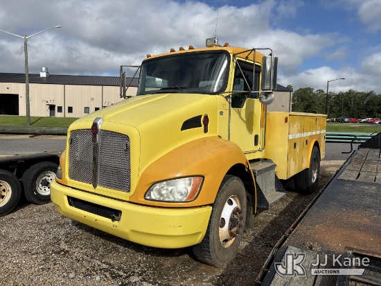 (Foley, AL) 2009 Kenworth T300 Utility Truck, (Municipality Owned) Not Running, Condition Unknown) (