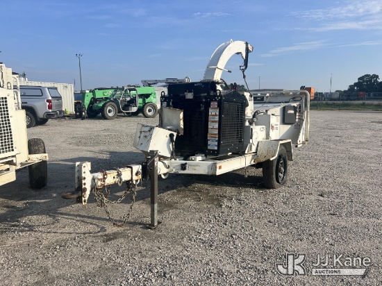 (Chester, VA) 2021 Morbark Eager Beever 1215 Chipper (12in Drum), trailer mtd. Not Running, Conditio
