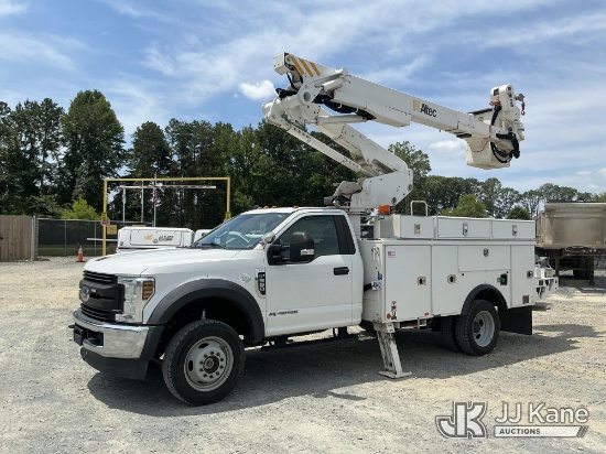 (China Grove, NC) Altec AT41MH, Articulating & Telescopic Material Handling Bucket Truck mounted beh