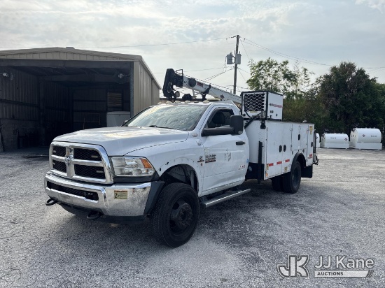 (West Palm Beach, FL) 2016 RAM 5500 Mechanics Service Truck Runs, Moves & Upper Condition Unknown) (