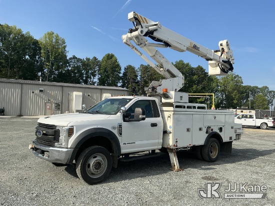 (China Grove, NC) Altec AT41MH, Articulating & Telescopic Material Handling Bucket Truck mounted beh