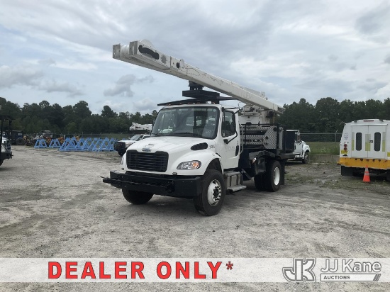 (Chester, VA) Terex XTPRO60/70, Over-Center Elevator Bucket Truck rear mounted on 2024 Freightliner