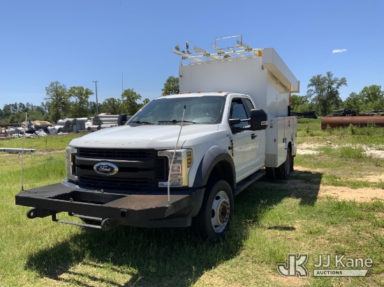 (Blackshear, GA) 2019 Ford F-550 SuperCab DRW Extended-Cab Enclosed Service Truck, (GA Power Unit) R
