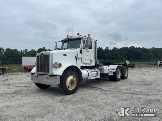 (Chester, VA) 2014 Peterbilt 365 T/A Truck Tractor Runs) (Does Not Move, Condition Unknown) (Seller