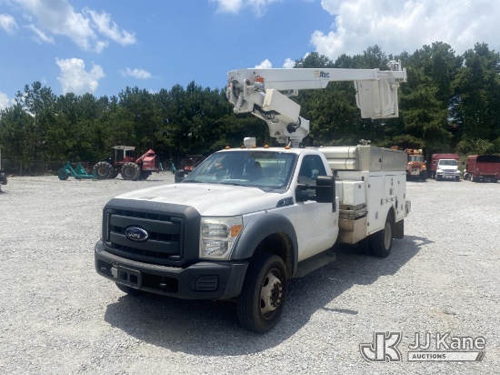 (Villa Rica, GA) Altec AT200A, Telescopic Non-Insulated Bucket Truck mounted behind cab on 2013 Ford