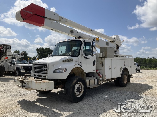 (Villa Rica, GA) Altec AA755-MH, Material Handling Bucket Truck rear mounted on 2011 Freightliner M2