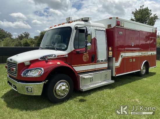(Tampa, FL) 2009 Freightliner M2 106 Ambulance/Rescue Vehicle, City of Temple Terrace Unit Runs & Mo