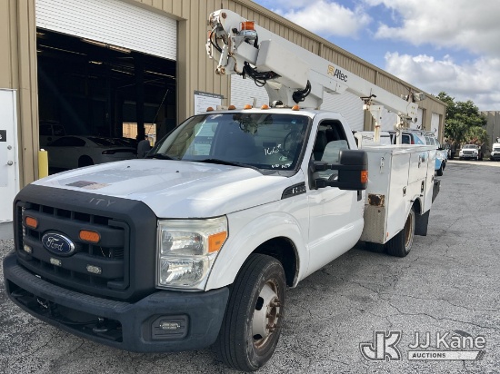 (West Palm Beach, FL) Altec AT200, Telescopic Non-Insulated Bucket Truck mounted behind cab on 2016