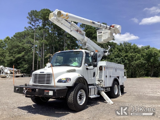 (Graysville, AL) Altec L42MH, Over-Center Material Handling Bucket Truck center mounted on 2019 Frei