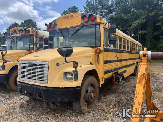 (Charleston, TN) 2003 Freightliner FS65 School Bus Not Running, Condition Unknown