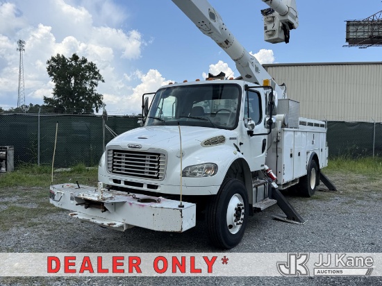 (Richmond Hill, GA) Altec AA755, Material Handling Bucket Truck rear mounted on 2012 Freightliner M2