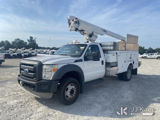 (Villa Rica, GA) Altec AT200A, Telescopic Non-Insulated Bucket Truck mounted behind cab on 2013 Ford