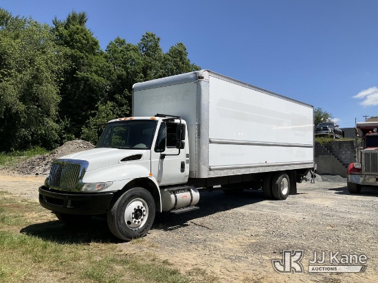 (Sparta, NC) 2018 International DuraStar 4300 Van Body Truck Repossession Vehicle) (Runs & Moves