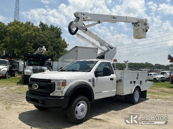 (Florence, SC) Altec AT40G, Articulating & Telescopic Bucket Truck mounted behind cab on 2021 Ford F