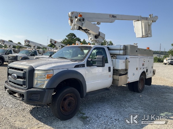 (Villa Rica, GA) Altec AT200-A, Telescopic Non-Insulated Bucket Truck mounted behind cab on 2012 For