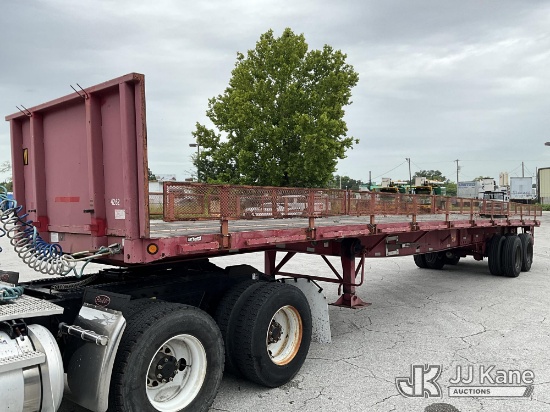 (Ocala, FL) 2011 Great Dane Trailers T/A High Flatbed Trailer Duke Unit