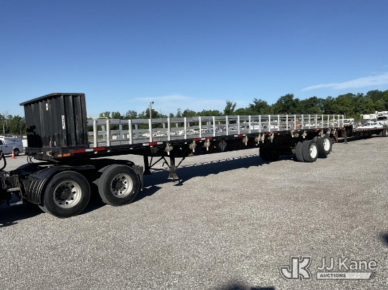 (Verona, KY) 2008 Transcraft TL-2000 S2 T/A High Flatbed Trailer Duke Unit) (Corrosion, Structural I