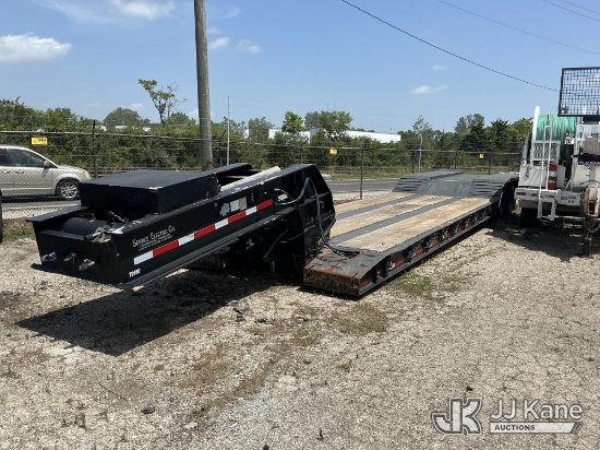 (Indianapolis, IN) 1986 Witzco Challenger 50 Ton Tri-Axle Hydraulic Ground Bearing Detachable Goosen