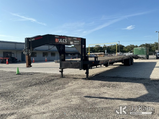 (Tampa, FL) 2022 Hooper T/A Gooseneck Flatbed Trailer (FL Residents Purchasing Titled Items - tax, t