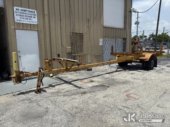 (West Palm Beach, FL) 1993 Butler BPHD1000 Pole Trailer Exterior Defects - See Pictures) (FL Residen