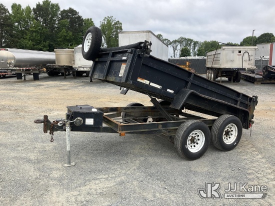 (China Grove, NC) 2015 Carry-On T/A Dump Trailer Duke Unit) (Dump Operates