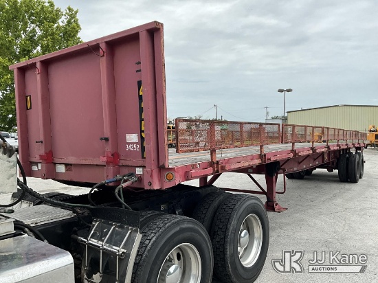 (Ocala, FL) 2011 Great Dane Trailers T/A High Flatbed Trailer Duke Unit