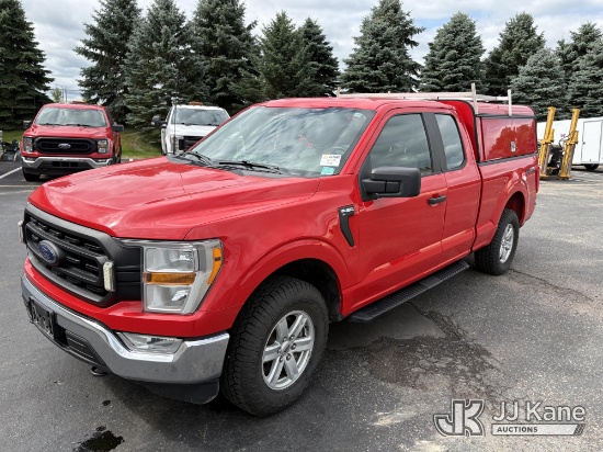 (Maple Lake, MN) 2021 Ford F-150 Extended-Cab Pickup Truck Runs & Moves
