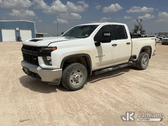 (Midland, TX) 2020 Chevrolet Silverado 2500HD 4x4 Extended-Cab Pickup Truck Runs & Moves) (Engine Pe