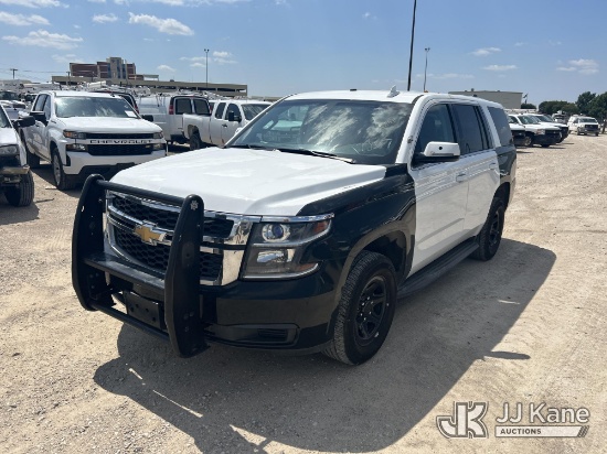 (Waxahachie, TX) 2017 Chevrolet Tahoe Police 4-Door Sport Utility Vehicle, City of Plano Owned Runs