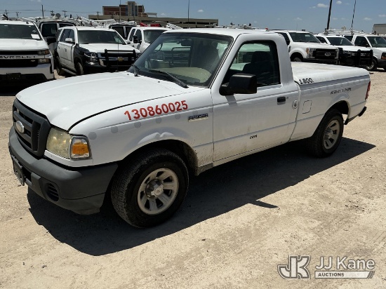 (Waxahachie, TX) 2008 Ford Ranger Pickup Truck Runs & Moves)(Exterior Defects-See Pictures