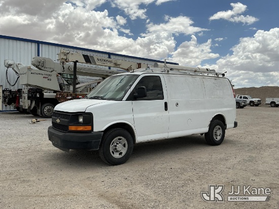 (El Paso, TX) 2015 Chevrolet Express 2500 Cargo FFV Enclosed Service Van Runs & Moves