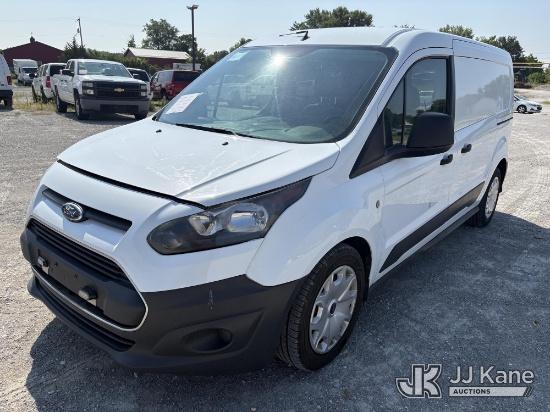 (Hawk Point, MO) 2015 Ford Transit Connect XL LWB Cargo Van Runs & Moves)(Dash Warning Indicators On