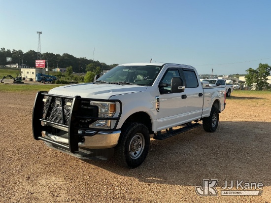 (Byram, MS) 2020 Ford F250 4x4 Crew-Cab Pickup Truck Runs & Moves) (Dash Warning Indicator On