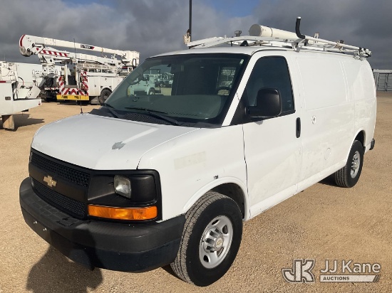 (Marion, TX) 2013 Chevrolet Express G2500 Cargo Van Runs & Moves) (Window Deficiencies