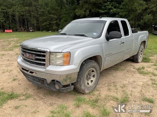 (Livingston, TX) 2012 GMC Sierra 1500 Extended-Cab Pickup Truck Runs & Moves) (Seller States: Possib