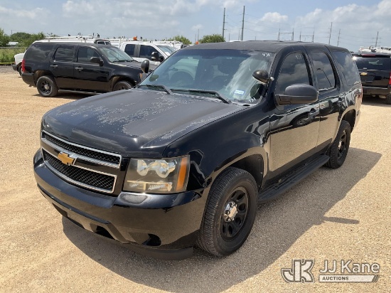 (Marion, TX) 2014 Chevrolet Tahoe Police Sport Utility Vehicle Runs & Moves) (Dash Warning Indicator