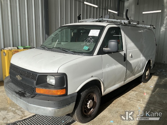 (Hammond, LA) 2014 Chevrolet Express 2500 Cargo Van Not Running, Condition Unknown