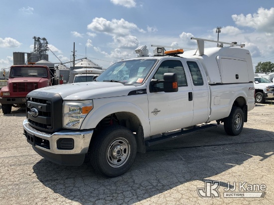 (South Beloit, IL) 2016 Ford F250 4x4 Extended-Cab Pickup Truck Runs & Moves) (Dash Warning Indicato
