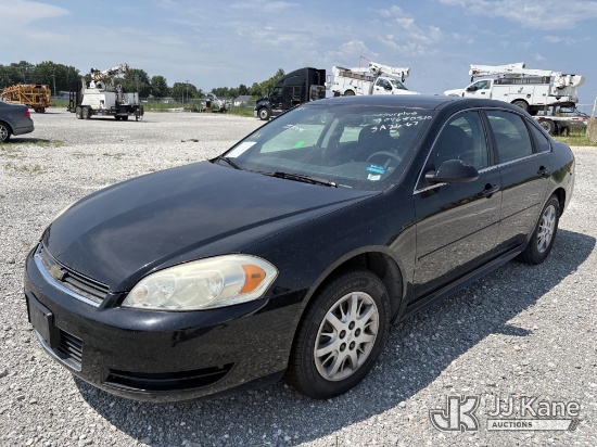 (Hawk Point, MO) 2010 Chevrolet Impala Police Cruiser 4-Door Sedan Not Running, Condition Unknown)(E