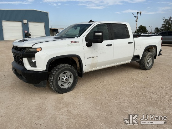 (Midland, TX) 2020 Chevrolet Silverado 2500HD 4x4 Crew-Cab Pickup Truck Runs & Moves) (Engine Won't