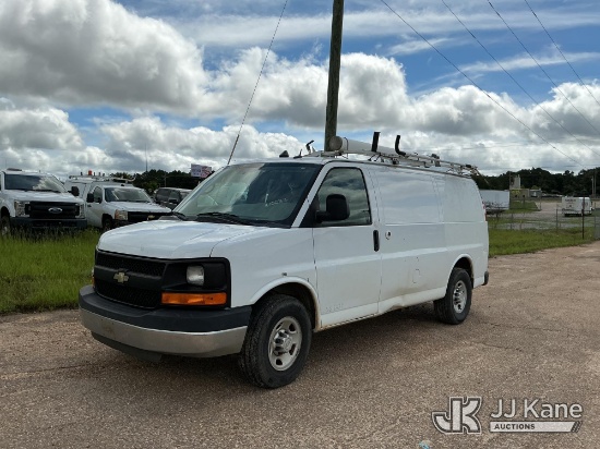 (Byram, MS) 2014 Chevrolet Express 2500 Cargo Van Runs & Moves) (Exterior Defects-See Pics, Interior