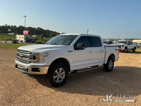 (Byram, MS) 2020 Ford F150 4x4 Crew-Cab Pickup Truck Runs & Moves) (Dash Warning Indicators On-See P