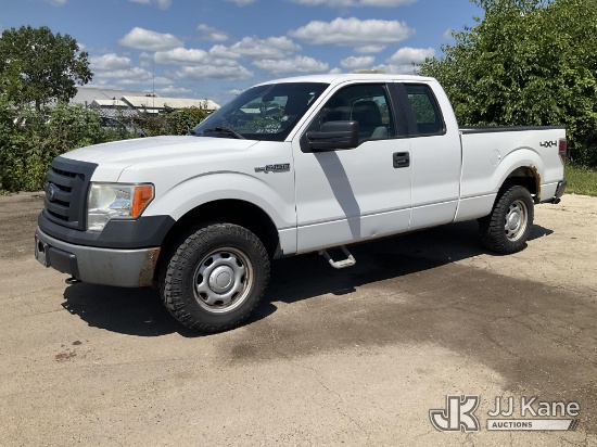 (South Beloit, IL) 2012 Ford F150 4x4 Extended-Cab Pickup Truck Runs & Moves) (Corrosion, Hail Damag