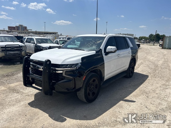 (Waxahachie, TX) 2022 Chevrolet Tahoe 4-Door Sport Utility Vehicle, City of Plano Owned Runs & Moves