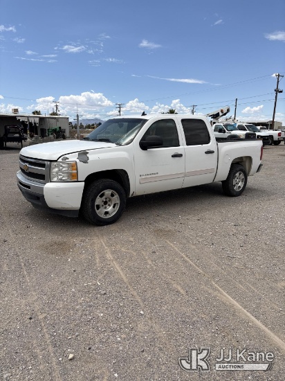 (El Paso, TX) 2010 Chevrolet Silverado 1500 Crew-Cab Pickup Truck Runs & Moves