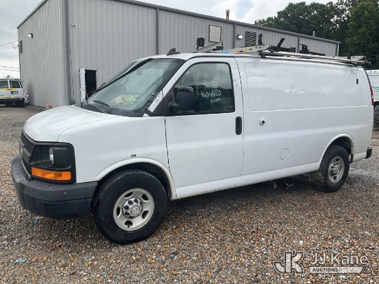 (Memphis, TN) 2016 Chevrolet Express 2500 Cargo Van Not Running, Condition Unknown